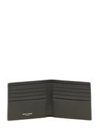 Brown Calfskin East/West Wallet