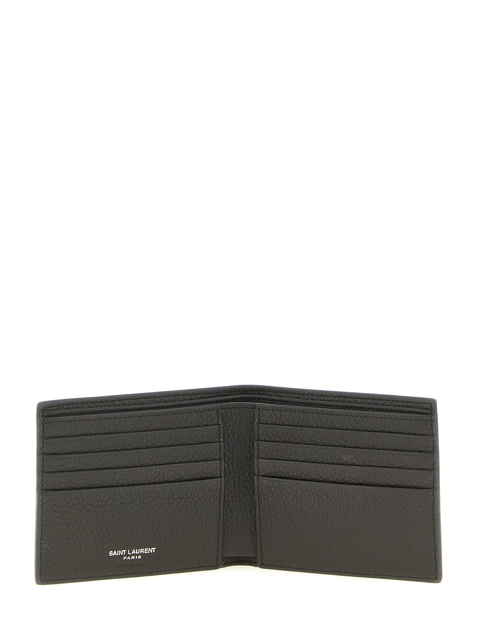 Brown Calfskin East/West Wallet