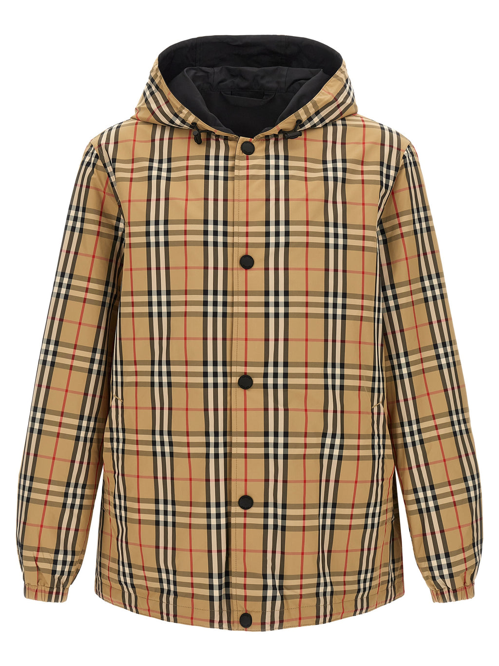Reversible Nylon Rainford Jacket Multicolor