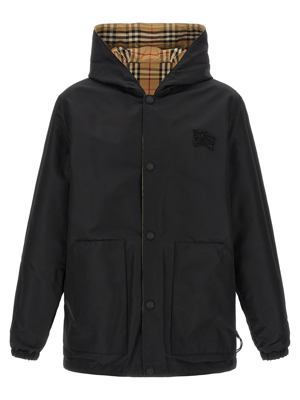 Reversible Nylon Rainford Jacket Multicolor