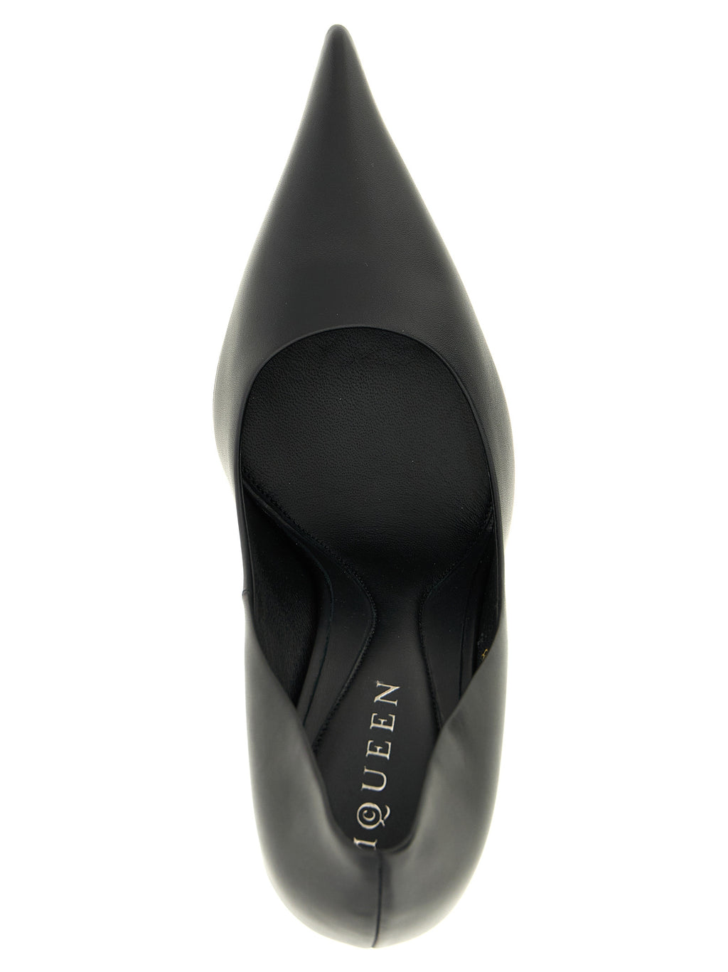 Black Calfskin Stiletto Pumps