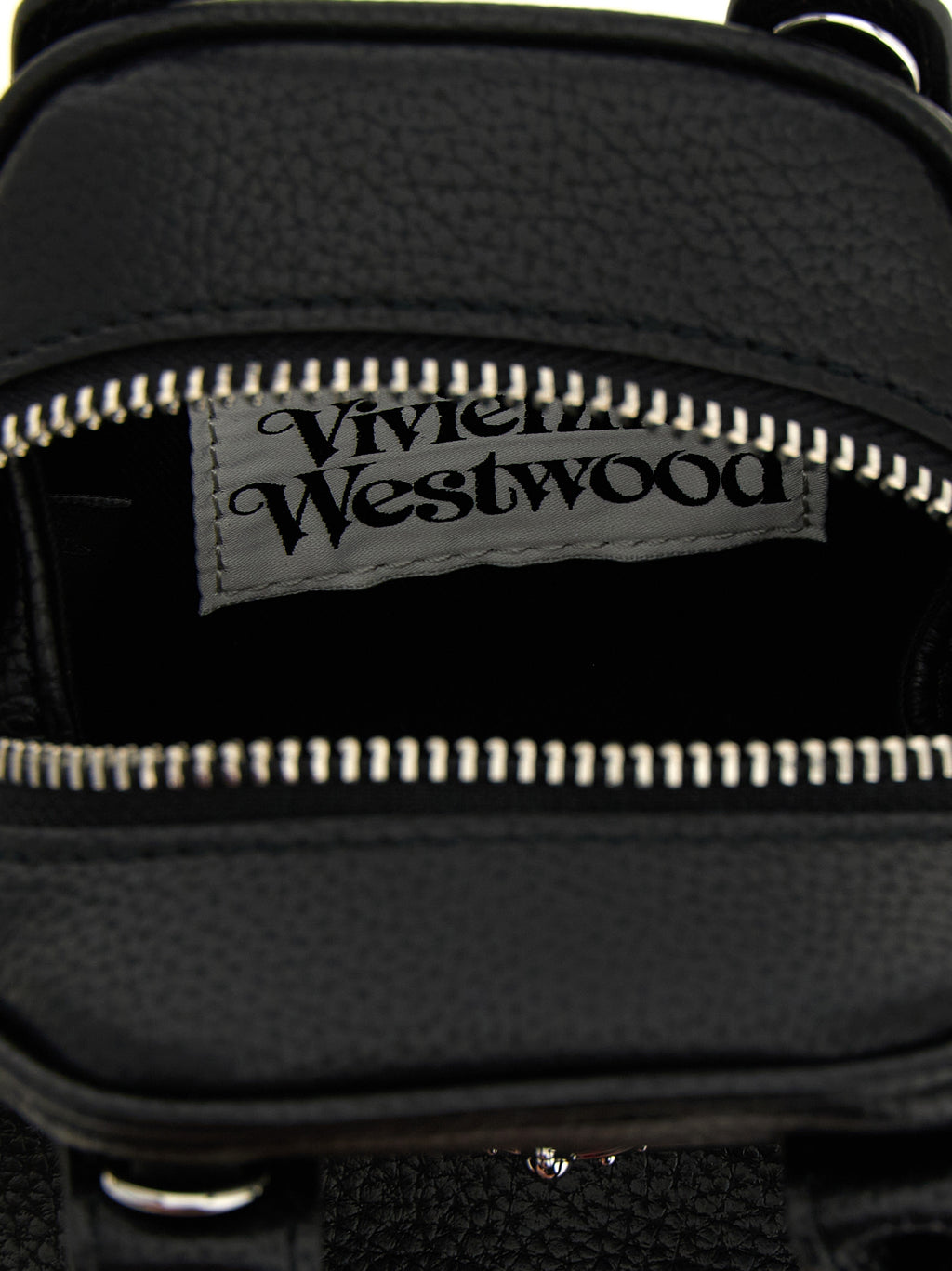 Black Mini Yasmine Handbag in Polyurethane