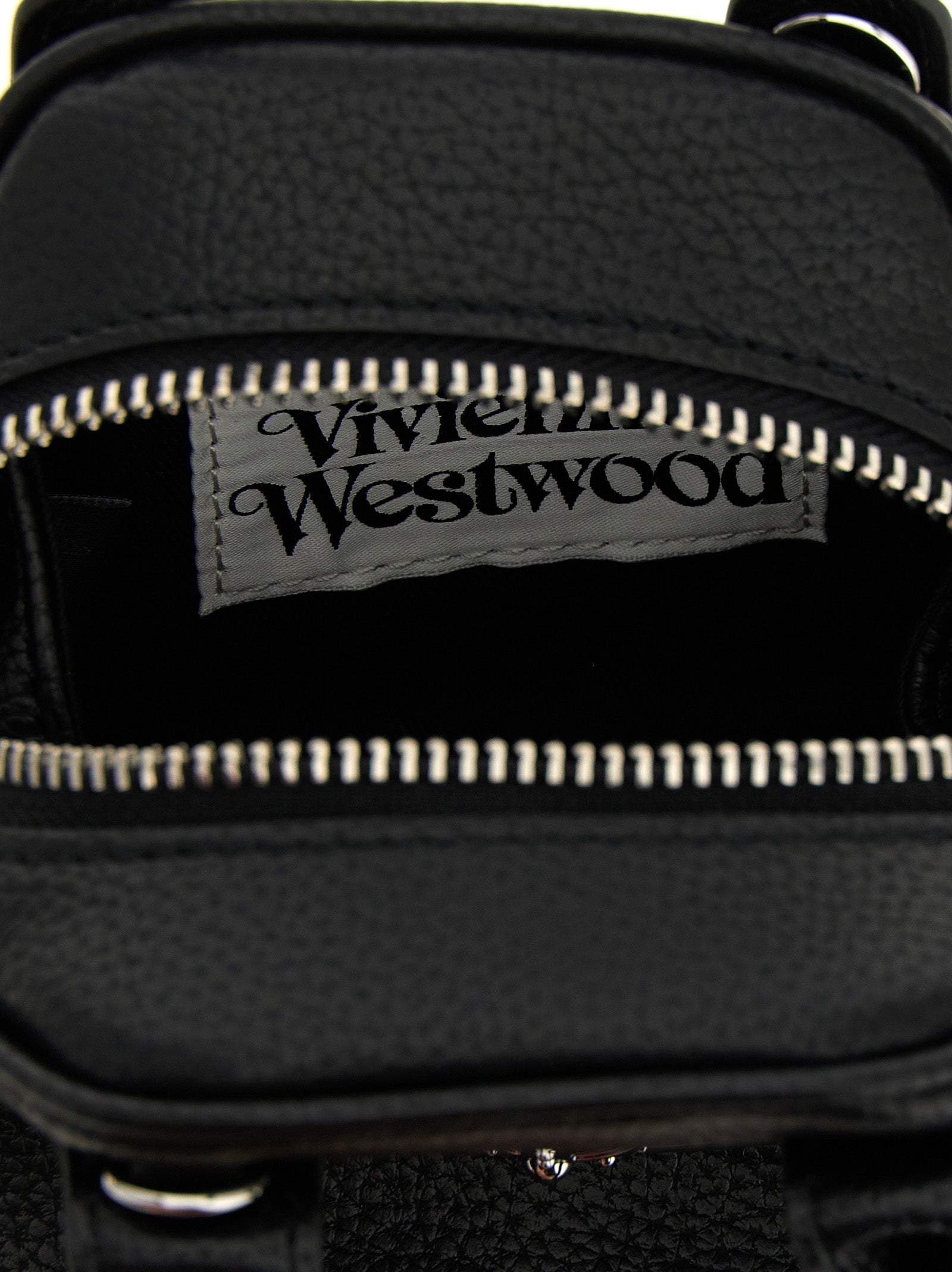 Black Mini Yasmine Handbag in Polyurethane