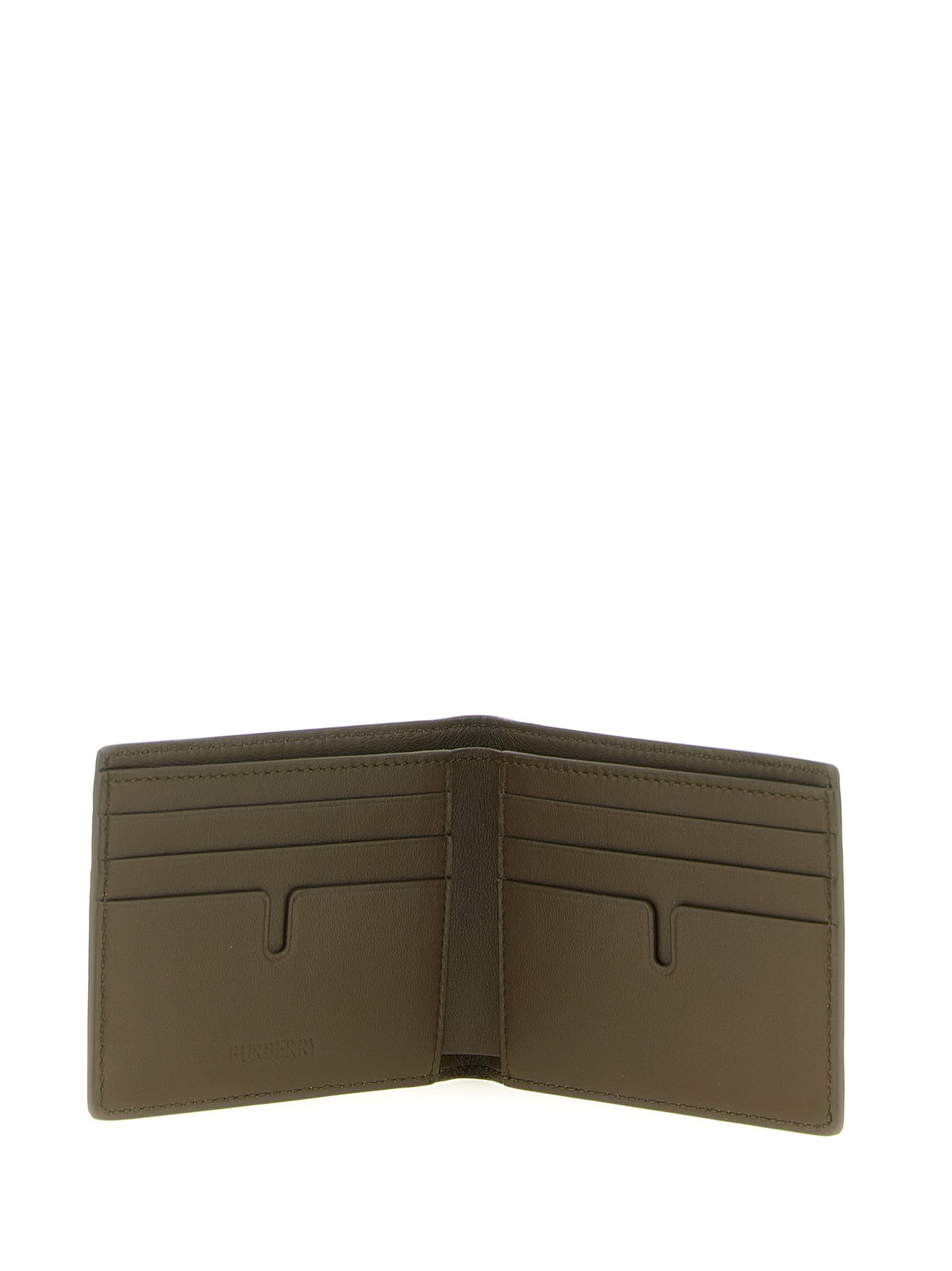 Beige Check Wallet