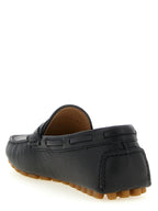 Hammered Calfskin Driver Fastaway Loafers