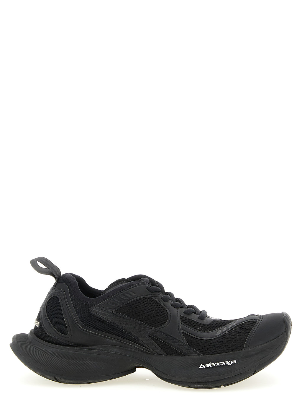 Black Circuit Sneakers