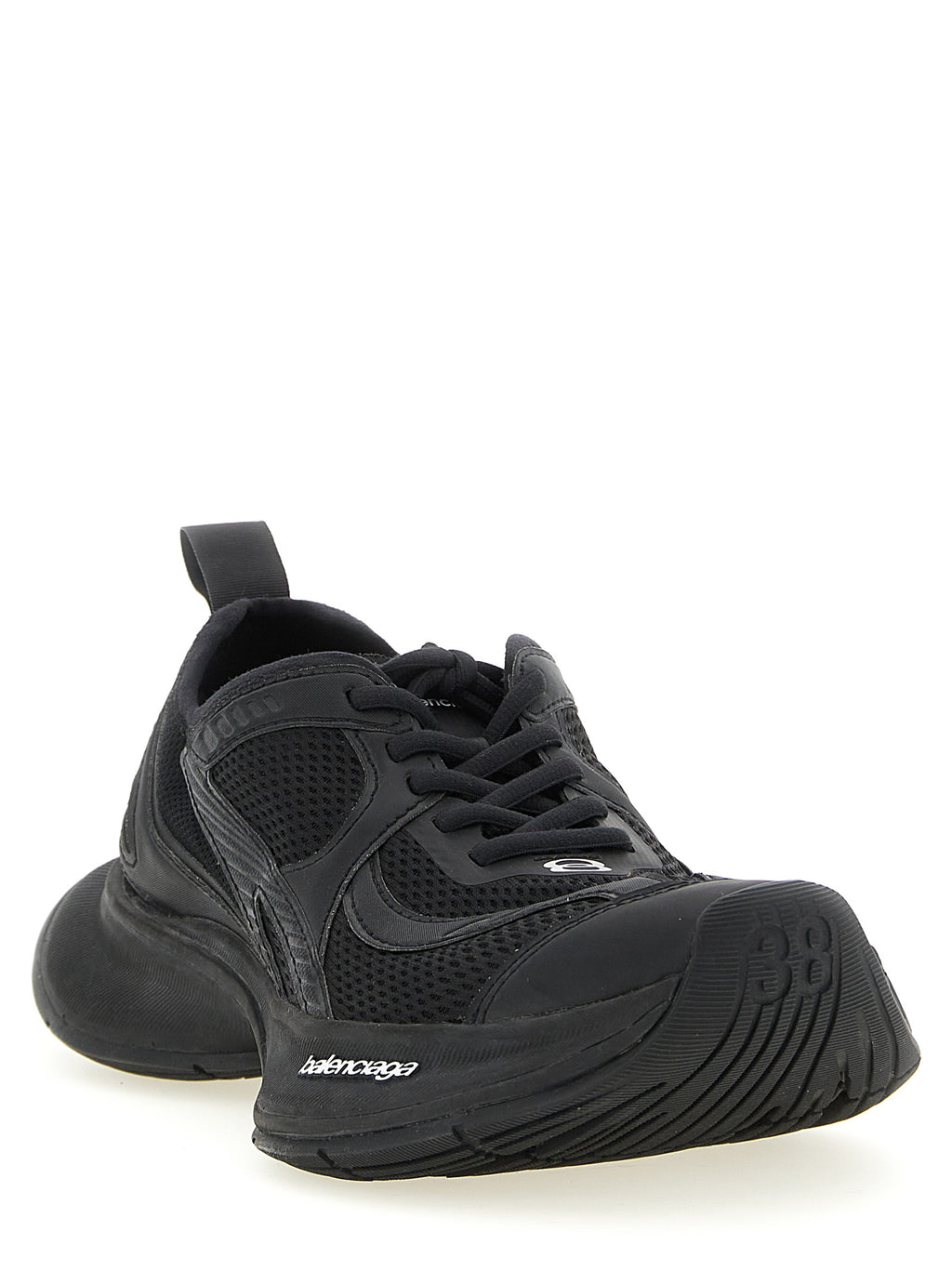 Black Circuit Sneakers