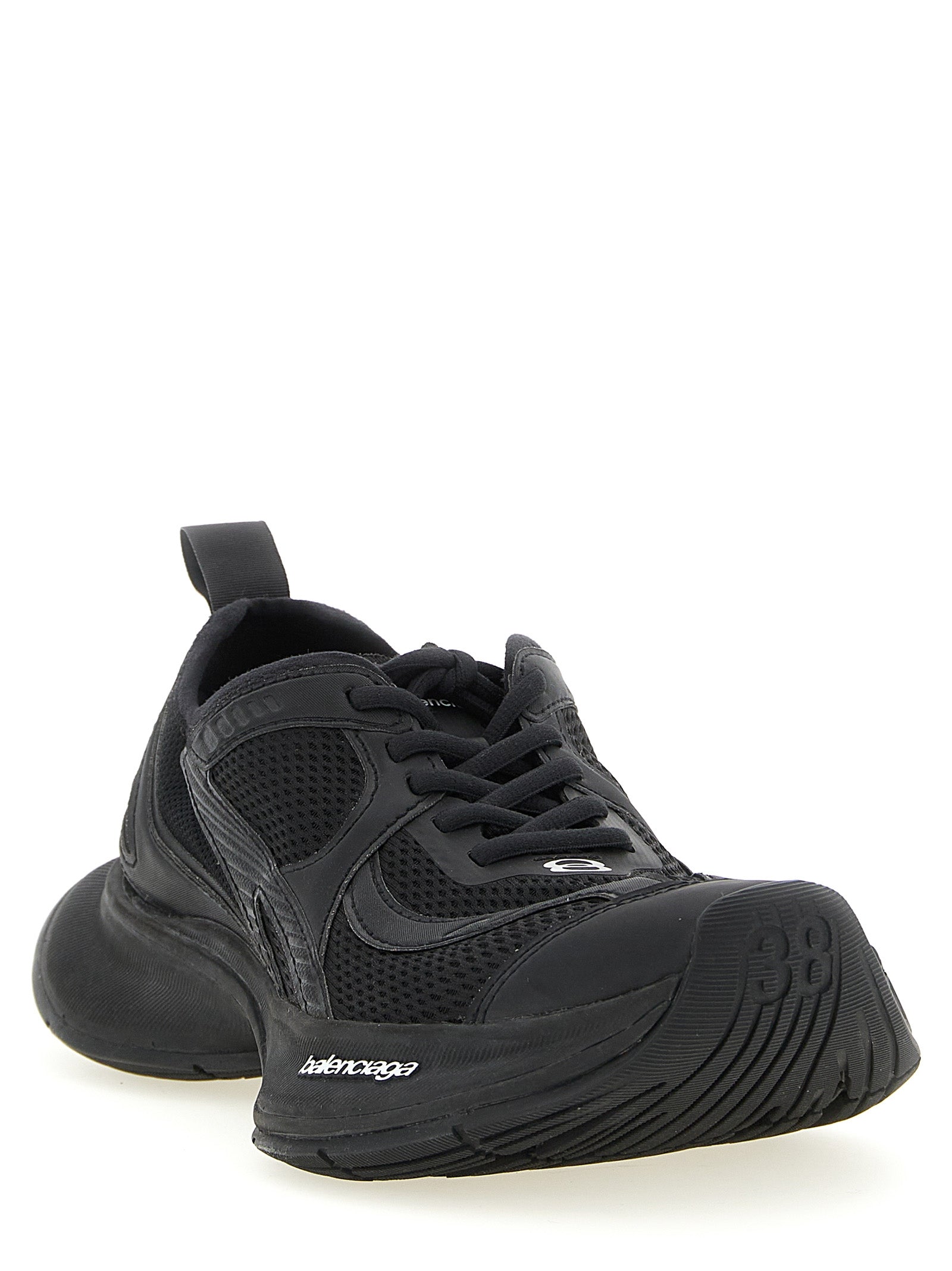 Black Circuit Sneakers