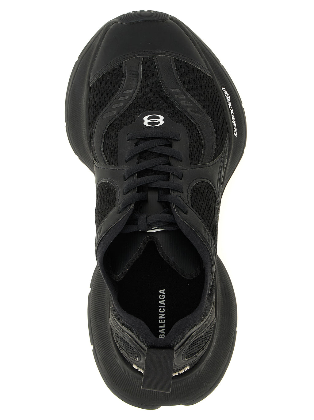 Black Circuit Sneakers