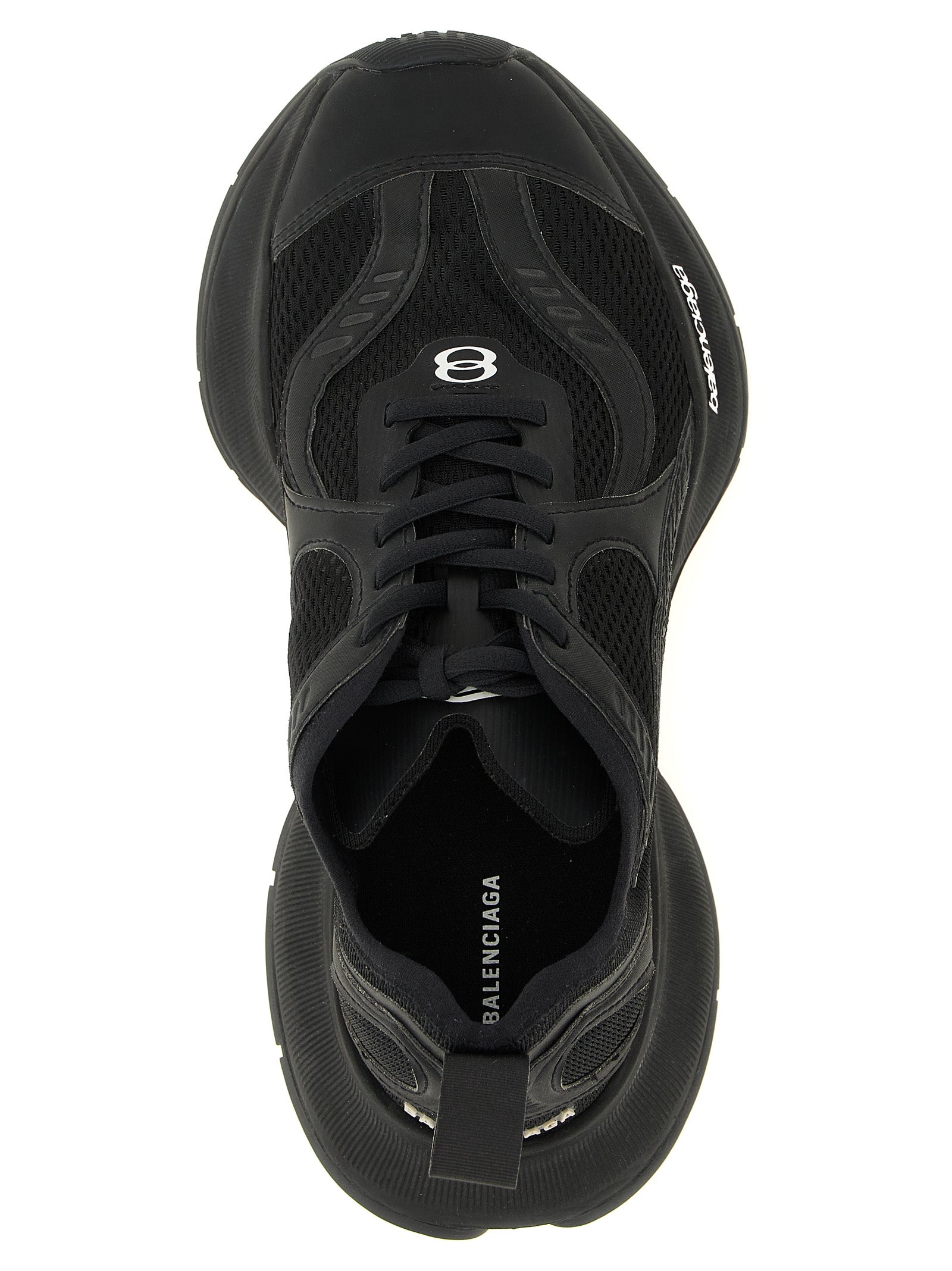 Black Circuit Sneakers