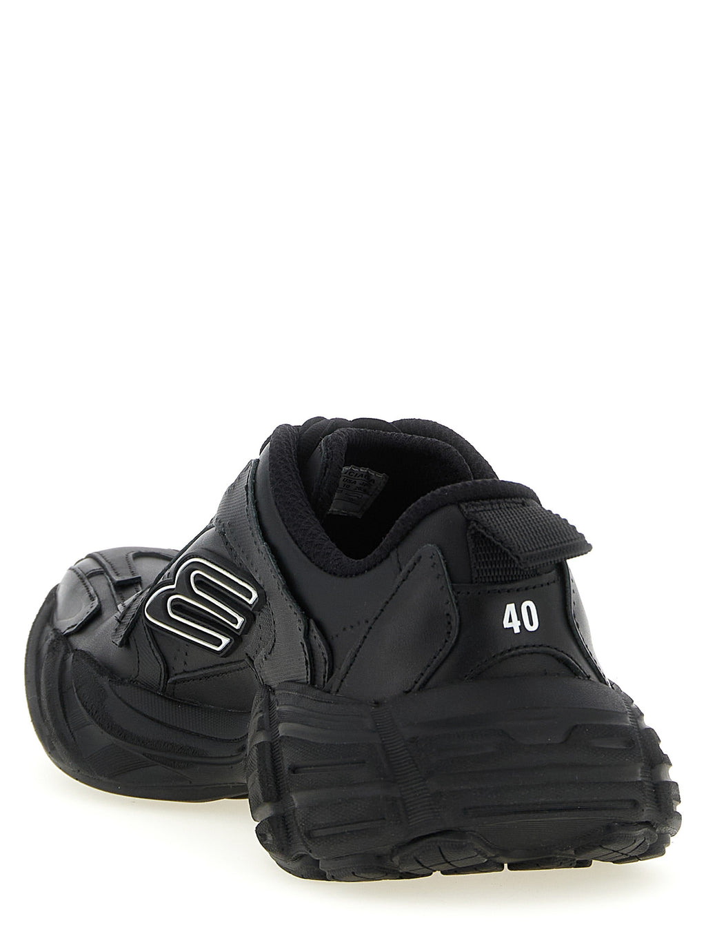 Monday Calf Leather & Polyester Sneakers