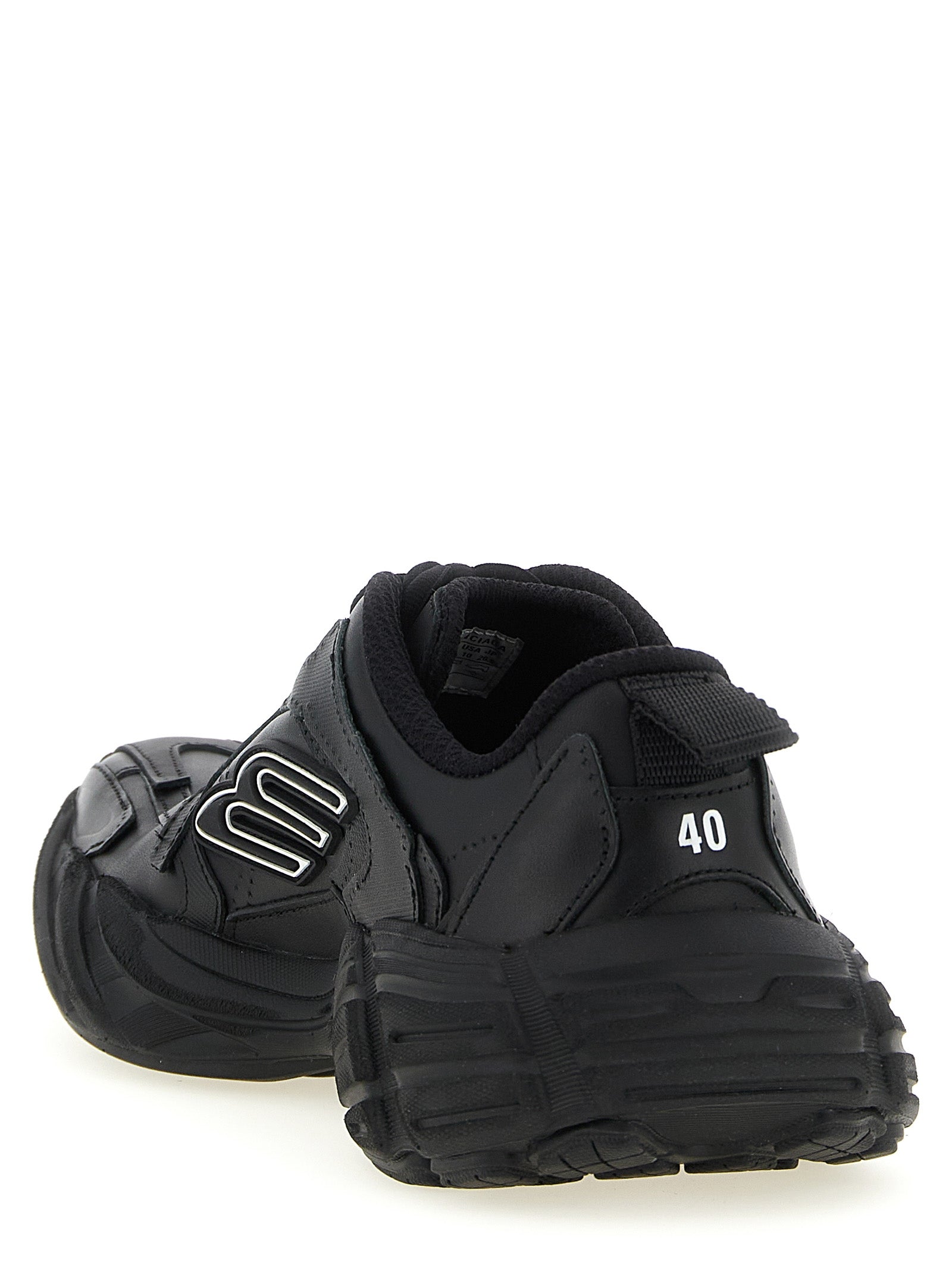 Monday Calf Leather & Polyester Sneakers