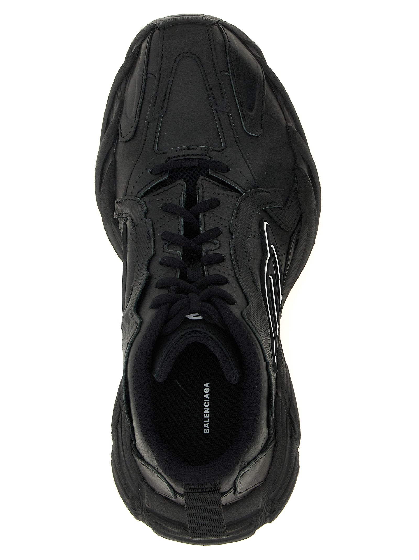 Monday Calf Leather & Polyester Sneakers