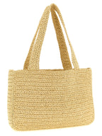 White Viscose Viva Superstar Medium Shopping Tote