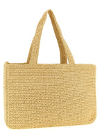 Black Viscose Tote Bag