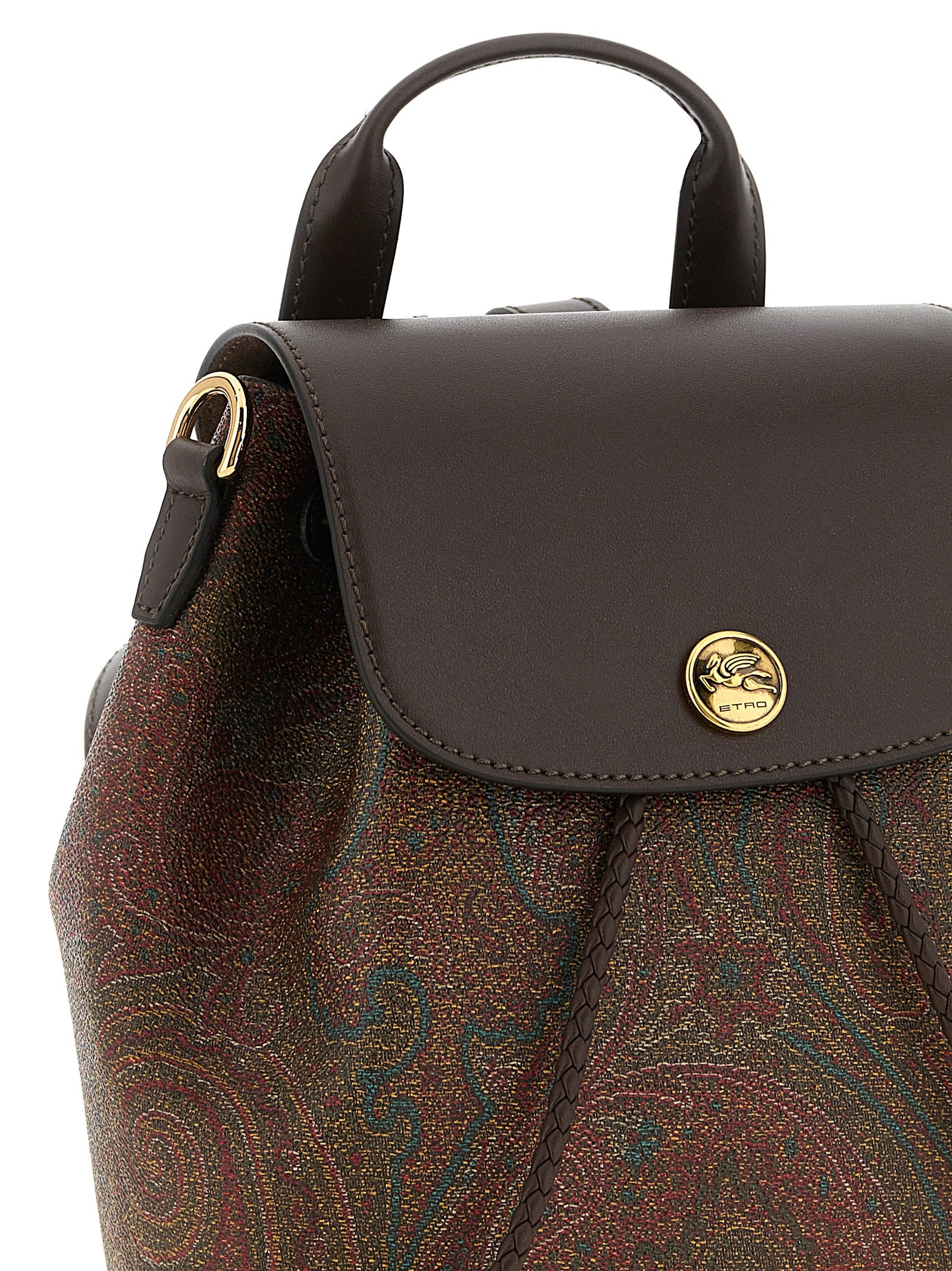 Small Essential Multicolor Cotton Backpack