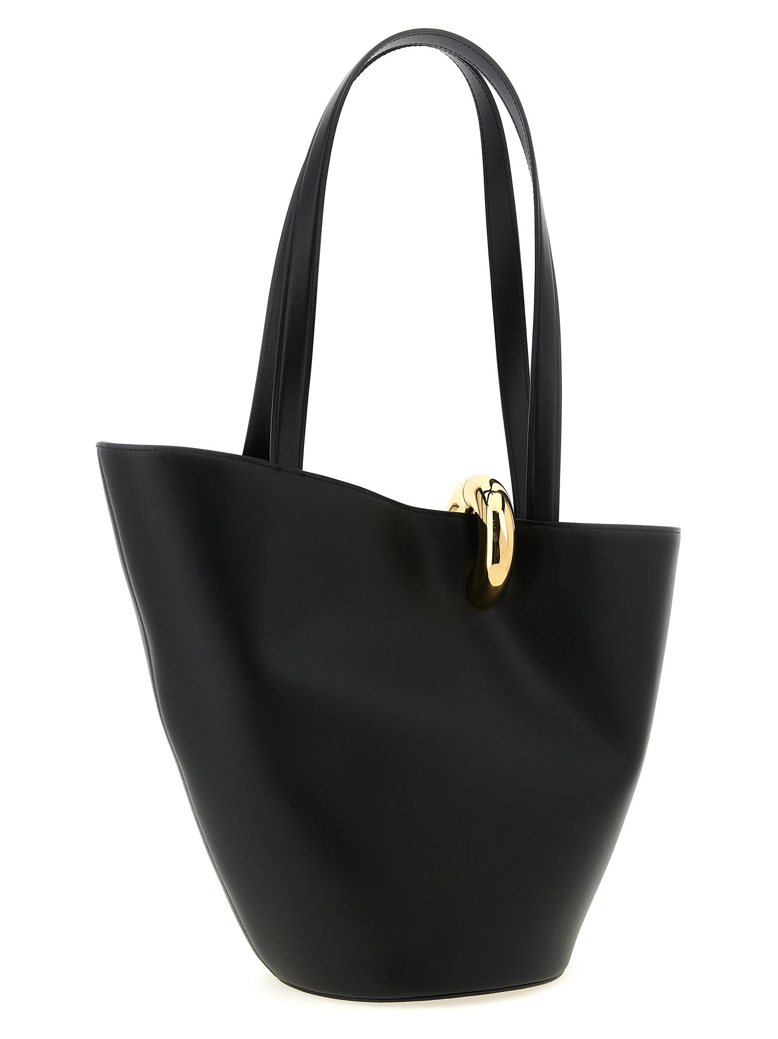 Leather Le Bambola Moyen Shoulder Bag