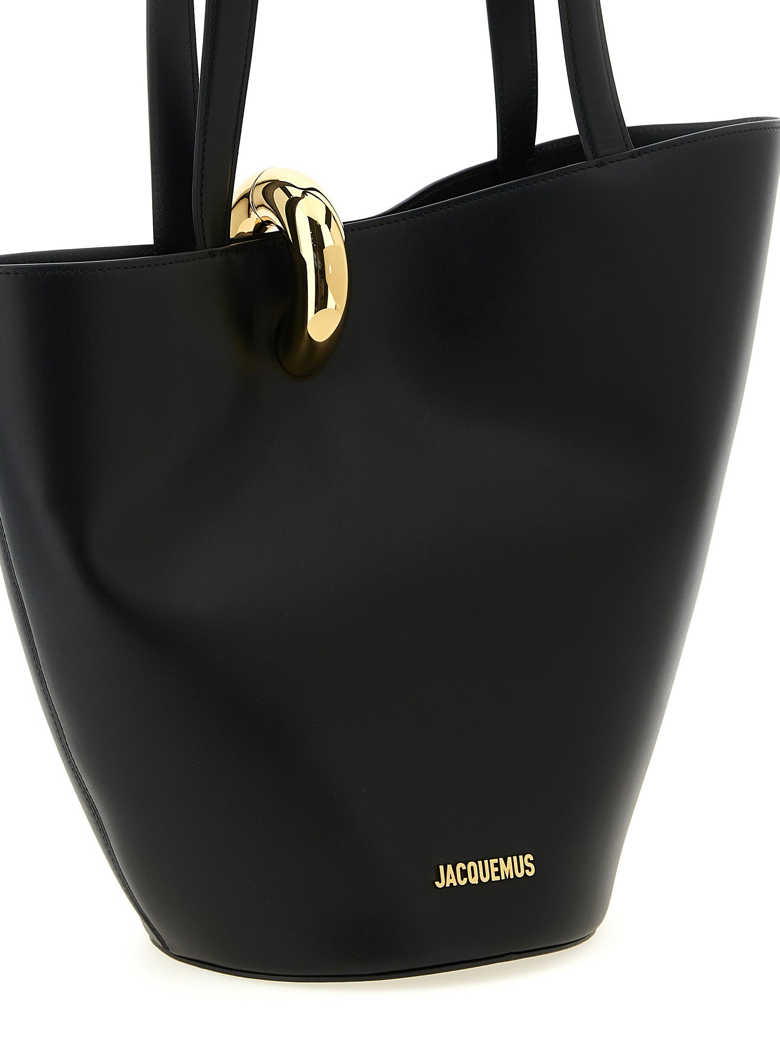 Leather Le Bambola Moyen Shoulder Bag
