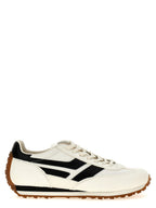 Mick Bicolor Suede & Mesh Athletic Sneakers