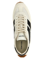Mick Bicolor Suede & Mesh Athletic Sneakers