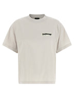 Gray Cotton Masking Tape T-Shirt