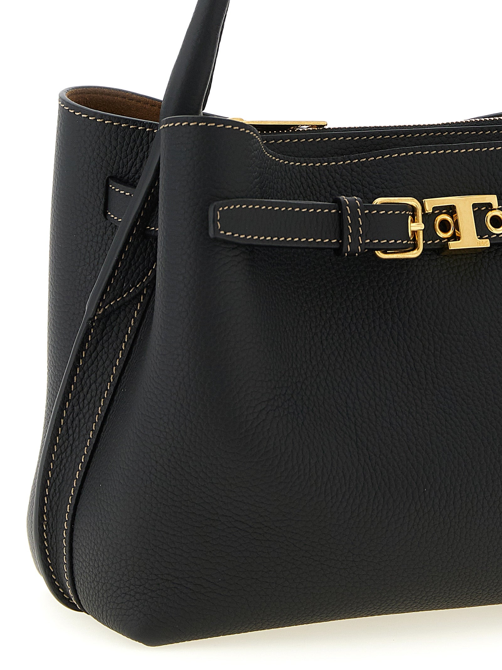 Mini Calfskin Tim Handbag