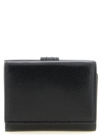 Black Buffalo Leather Paddington Mini Wallet