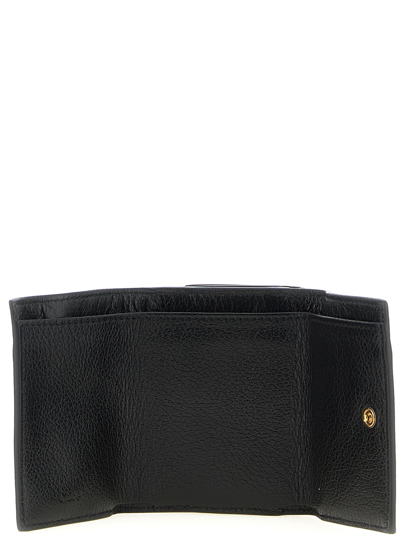 Black Buffalo Leather Paddington Mini Wallet