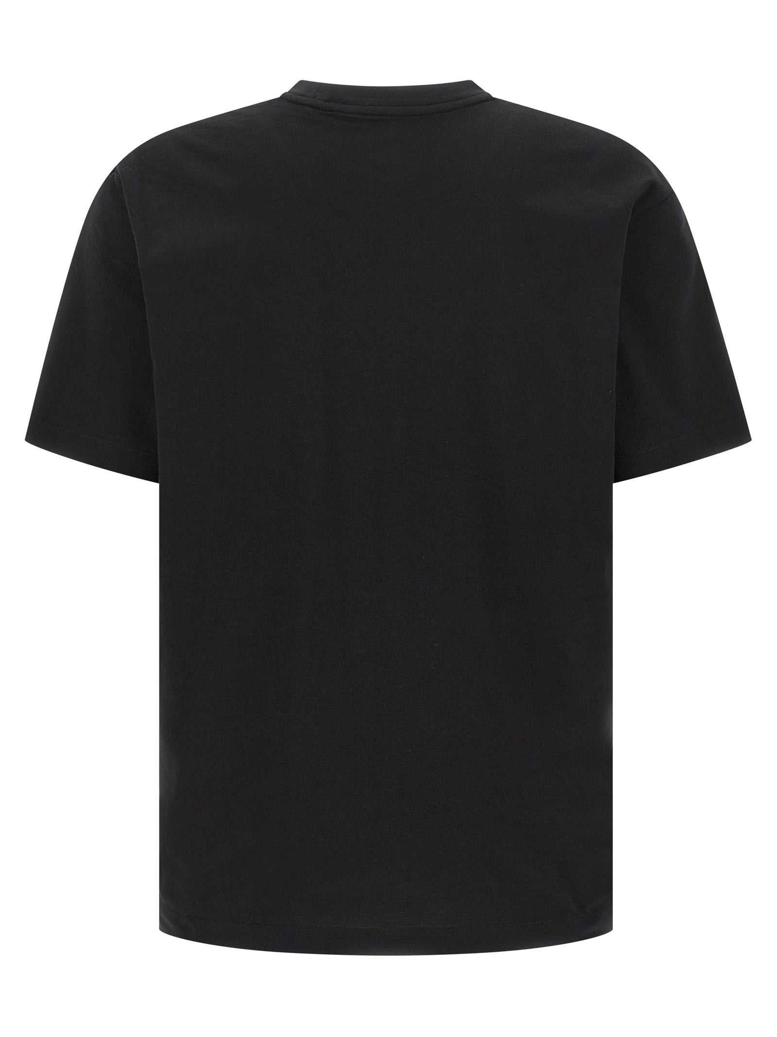 Black Cotton Jersey T-Shirt
