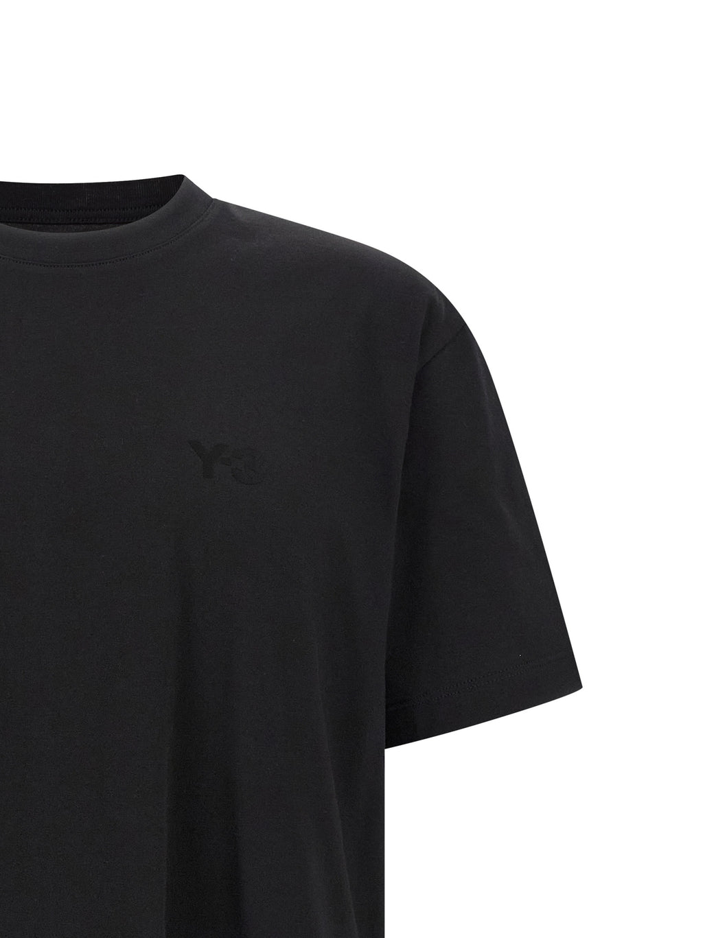 Black Cotton Jersey T-Shirt