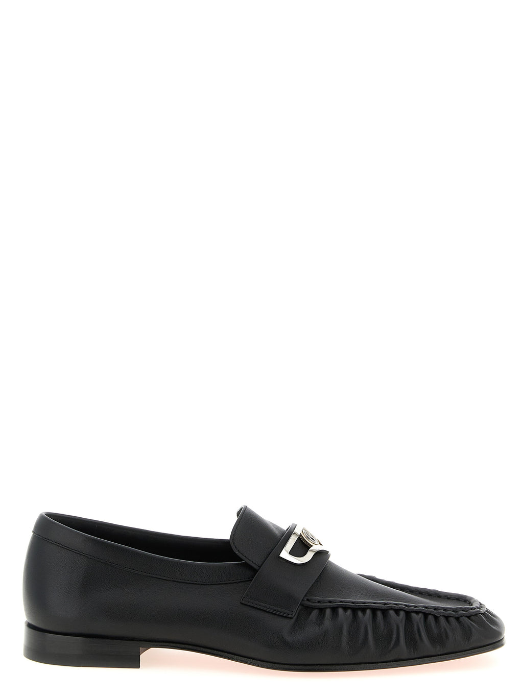 Black Calfskin Mocallista Loafers