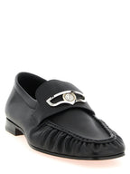 Black Calfskin Mocallista Loafers