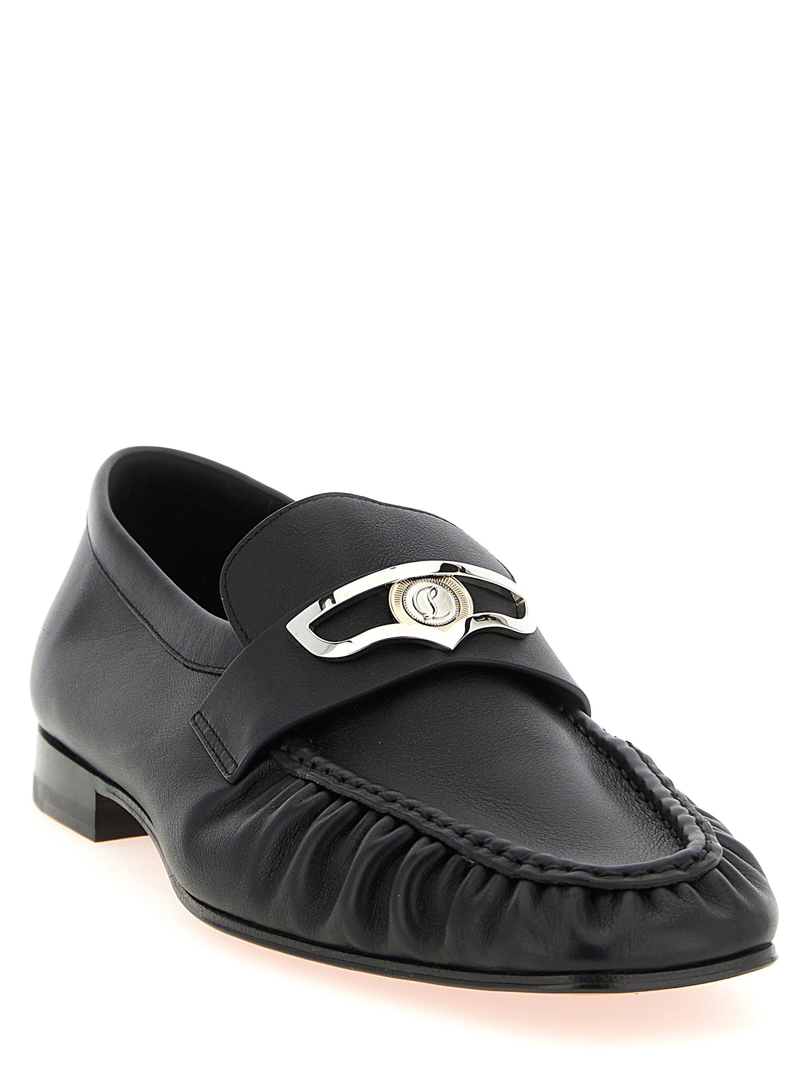 Black Calfskin Mocallista Loafers