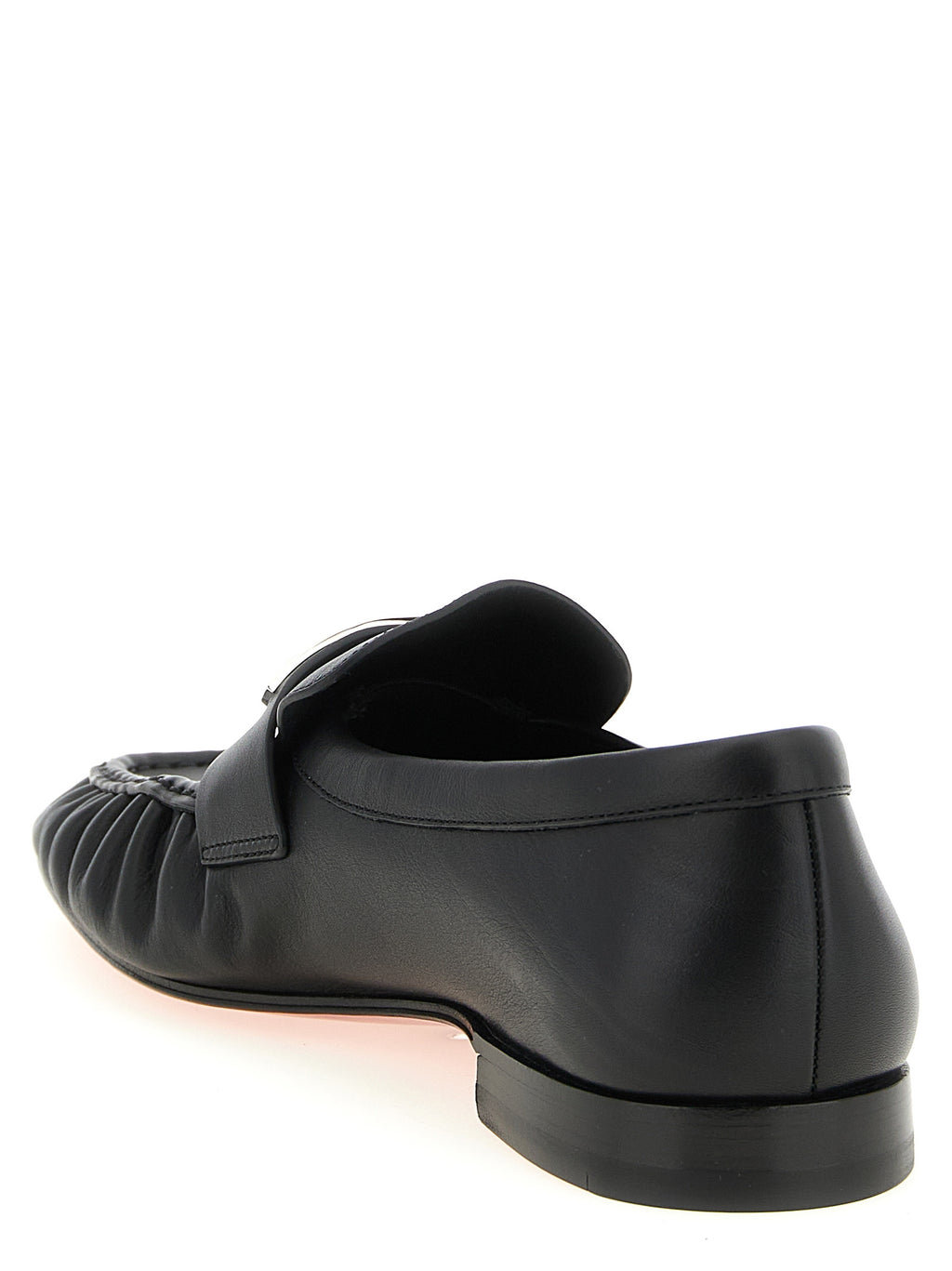 Black Calfskin Mocallista Loafers