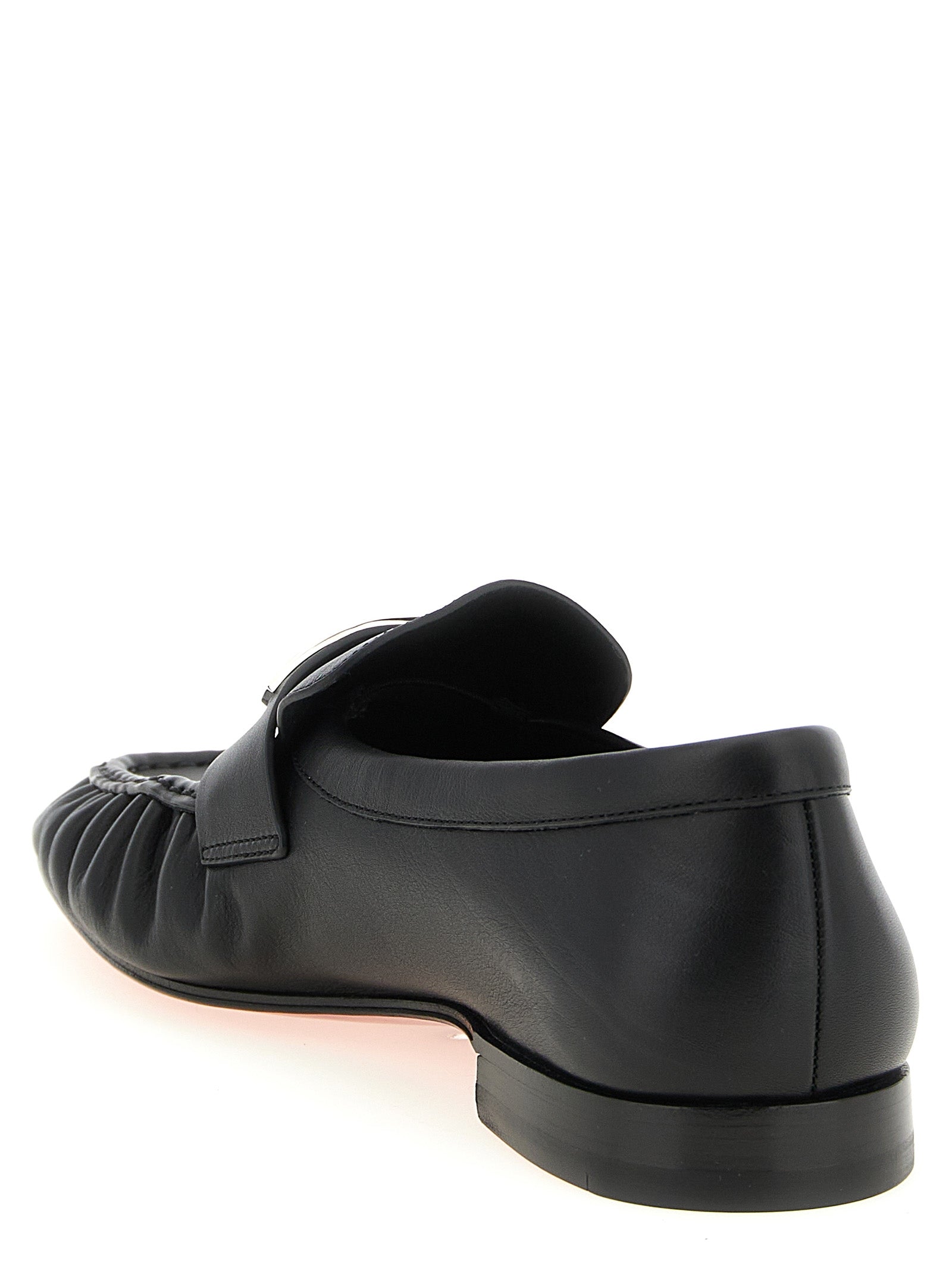 Black Calfskin Mocallista Loafers