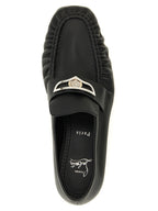 Black Calfskin Mocallista Loafers