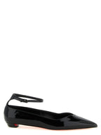 Black Calfskin Ballet Flats