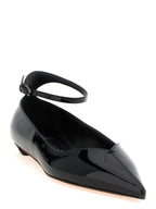Black Calfskin Ballet Flats