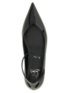 Black Calfskin Ballet Flats