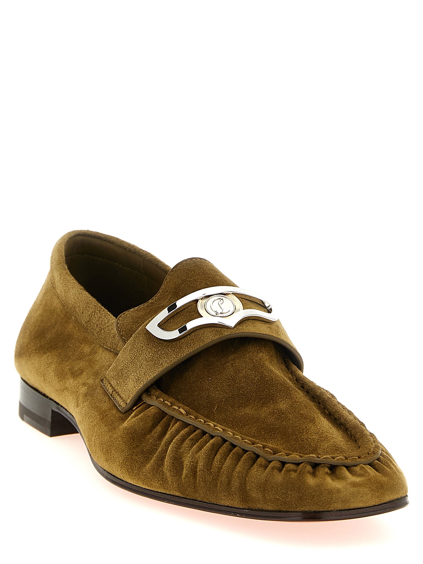 Brown Calfskin Mocallista Slip-On Loafers