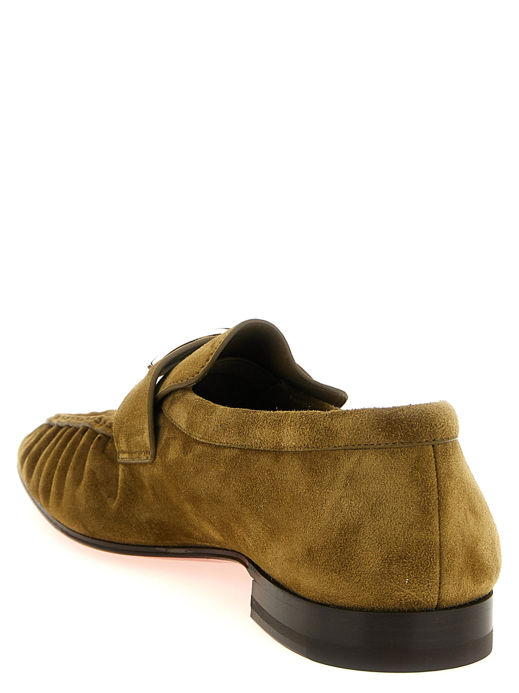 Brown Calfskin Mocallista Slip-On Loafers