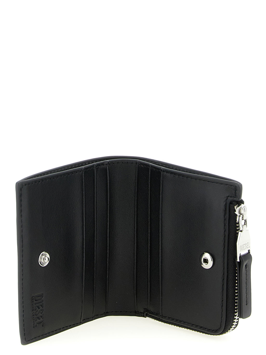 Black Leather Bi-Fold Wallet