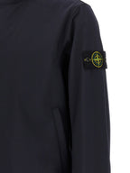 Blue Polyester Shell Jacket