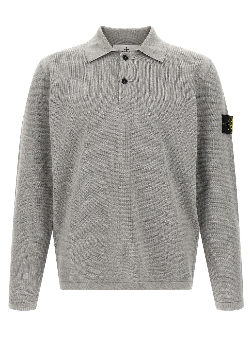 Organic Cotton Long Sleeve Polo