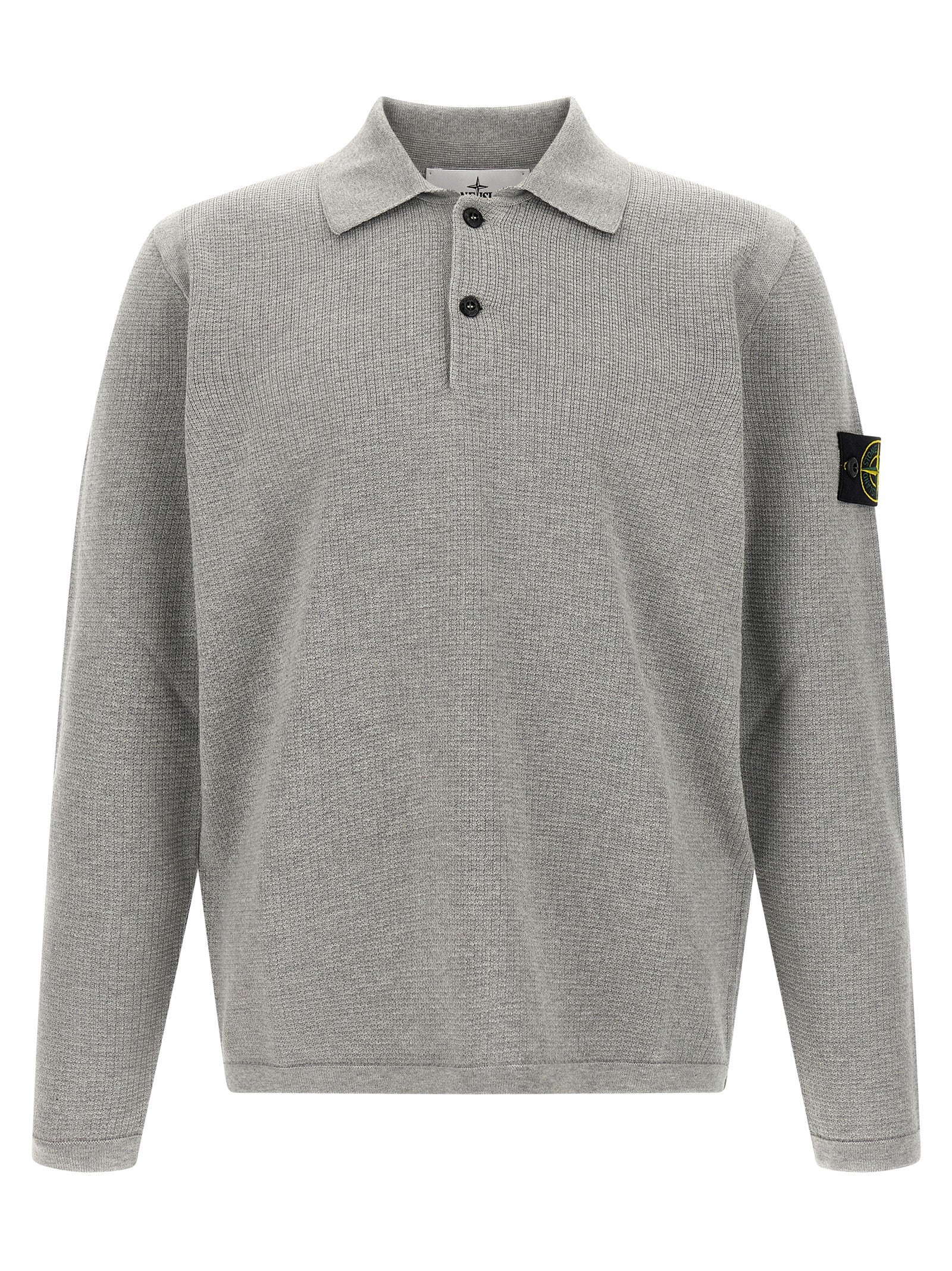 Organic Cotton Long Sleeve Polo