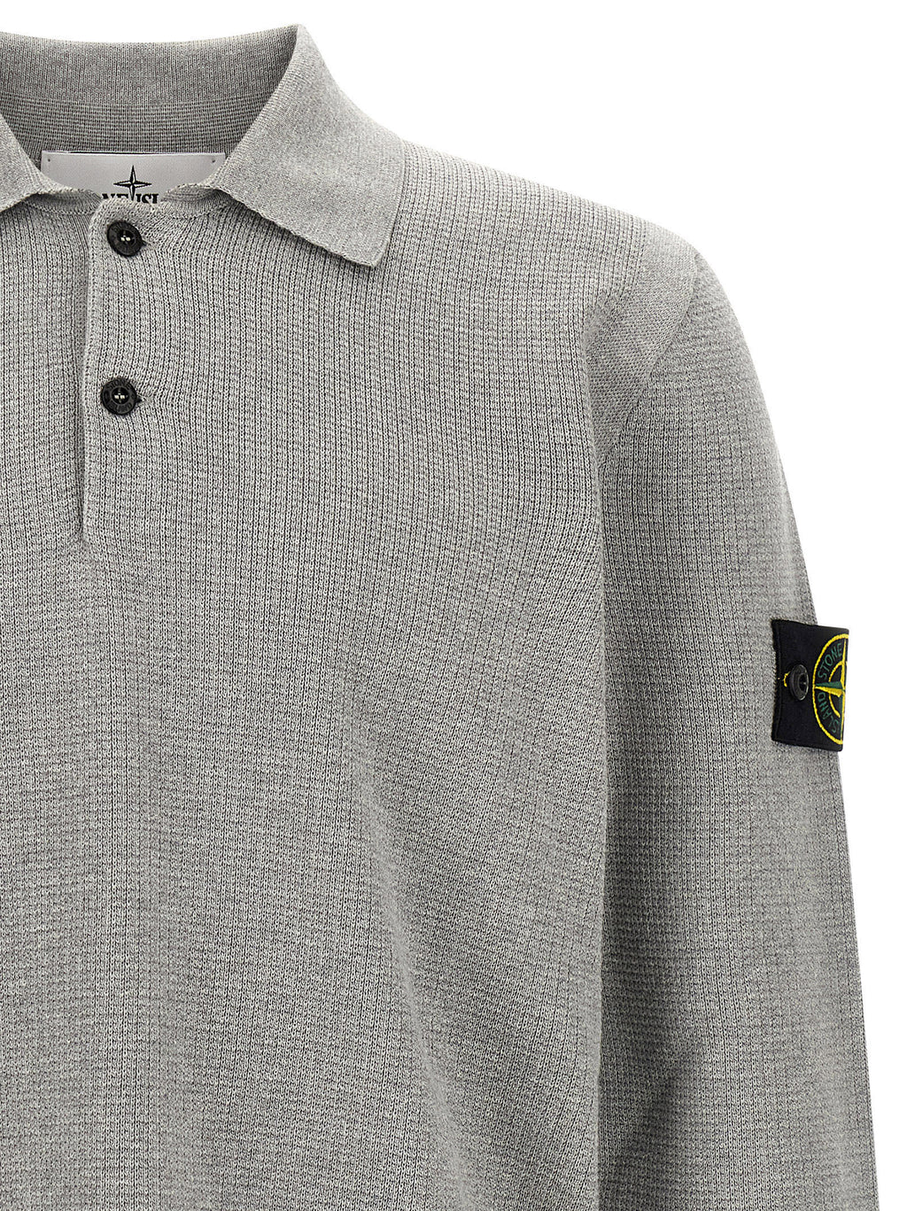 Organic Cotton Long Sleeve Polo