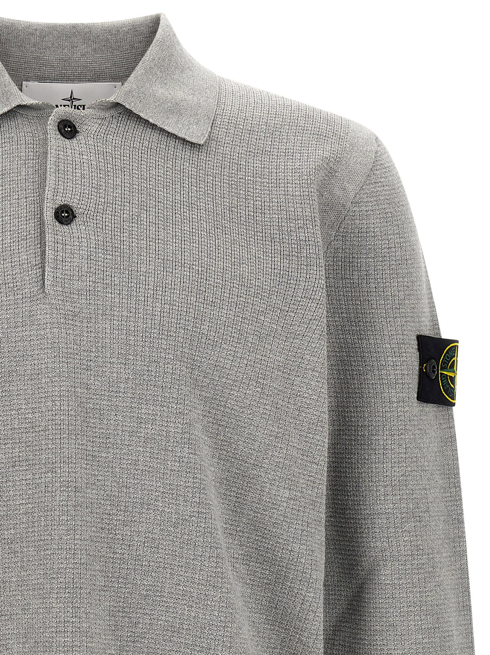 Organic Cotton Long Sleeve Polo