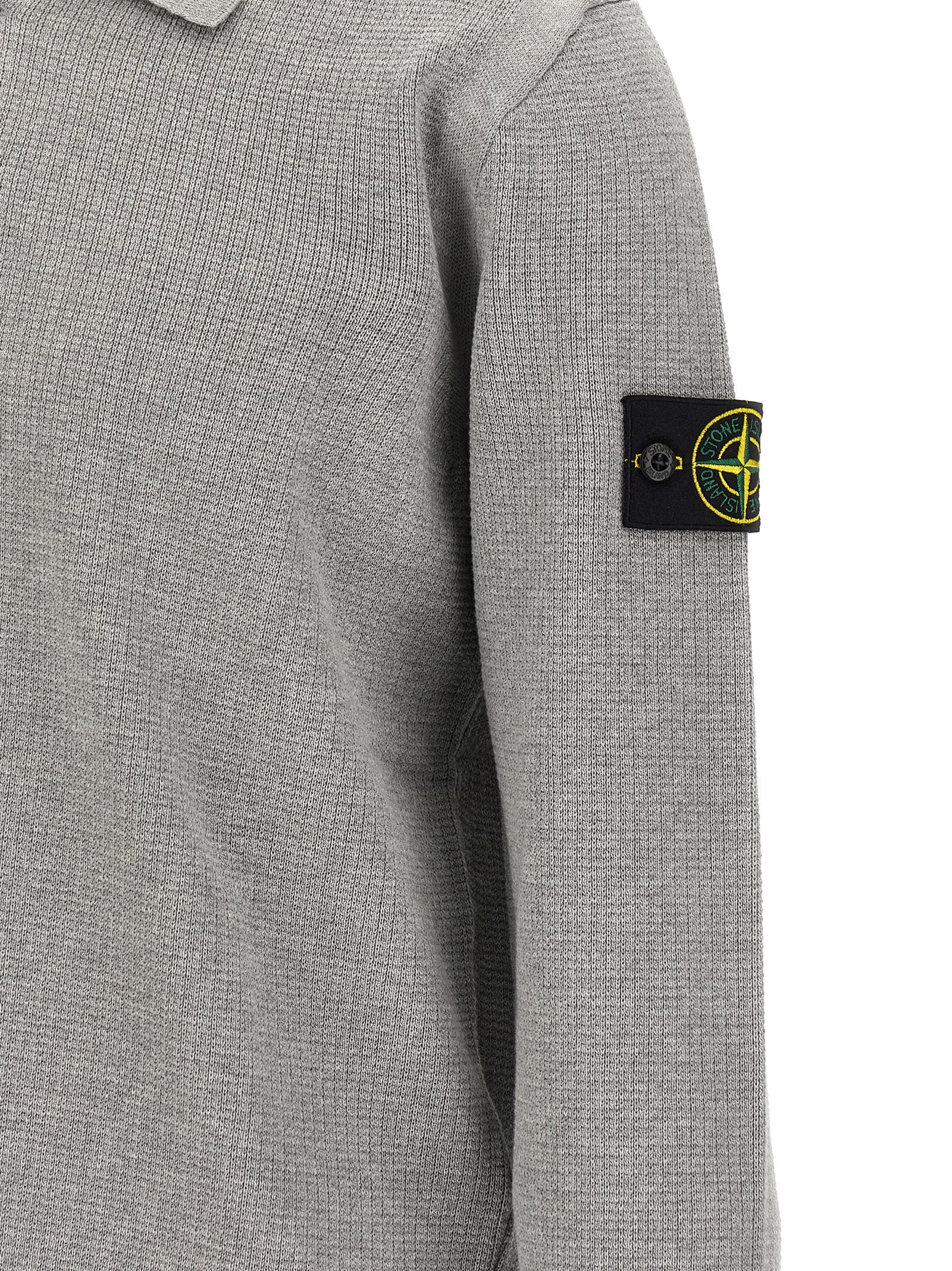 Organic Cotton Long Sleeve Polo