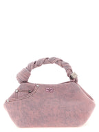 Pink Organic Cotton Bou Small Handbag