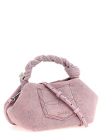 Pink Organic Cotton Bou Small Handbag